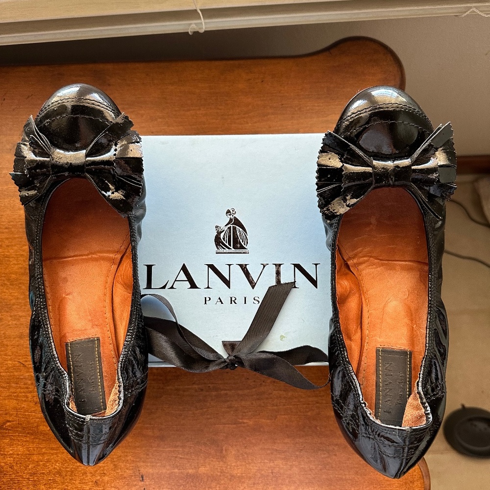 LANVIN Ballet Shoe